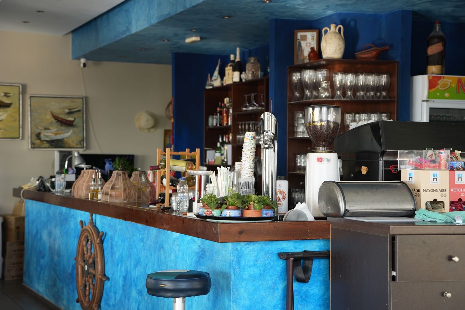 The bar