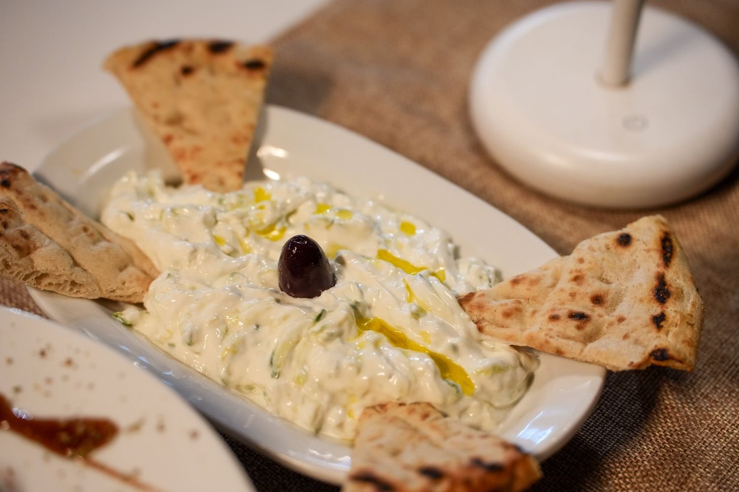 Tzatziki with pita